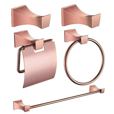 Rose Gold Bathroom Accessories