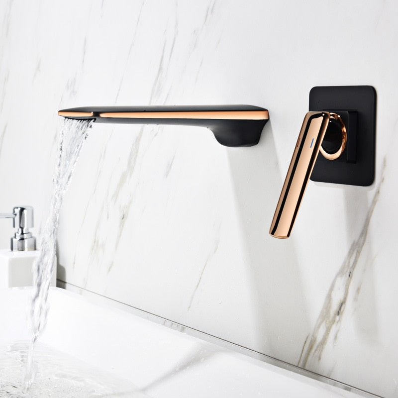 Nordic Design single lever wall mounted bathroom faucet