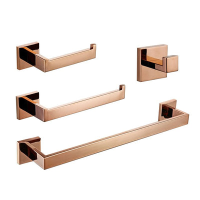 Rose Gold Polished Bathroom Accessories
