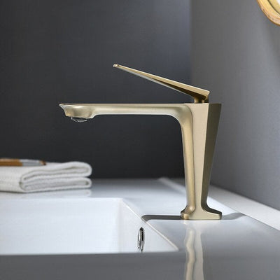 Nordic design single hole bathroom faucet