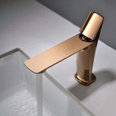 Nordic DesignBrushed Gold-Black-Pink-Grey-Rose Gold -Black and Red Single Hole Bathroom Faucet