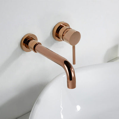 Wall Mounted Single Lever Lavatory Faucet